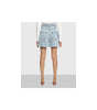 Short en coton bleu Balmain