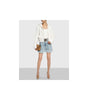 Short en coton bleu Balmain