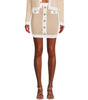 Balmain Beige Viscose Skirt