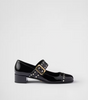 Prada Black Patent leather Mary Jane pumps