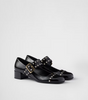 Prada Black Patent leather Mary Jane pumps