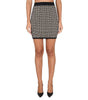 Balmain Black Viscose Skirt