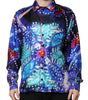Dolce & Gabbana Multicolor Printed Silk Lounge Casual Shirt