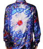 Dolce & Gabbana Multicolor Printed Silk Lounge Casual Shirt