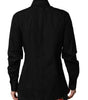 Chemise habillée noire et dorée Dolce &amp; Gabbana pour homme