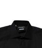 Chemise habillée à manches longues Dolce &amp; Gabbana noire et dorée