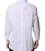 Chemise habillée à manches longues Dolce &amp; Gabbana White GOLD
