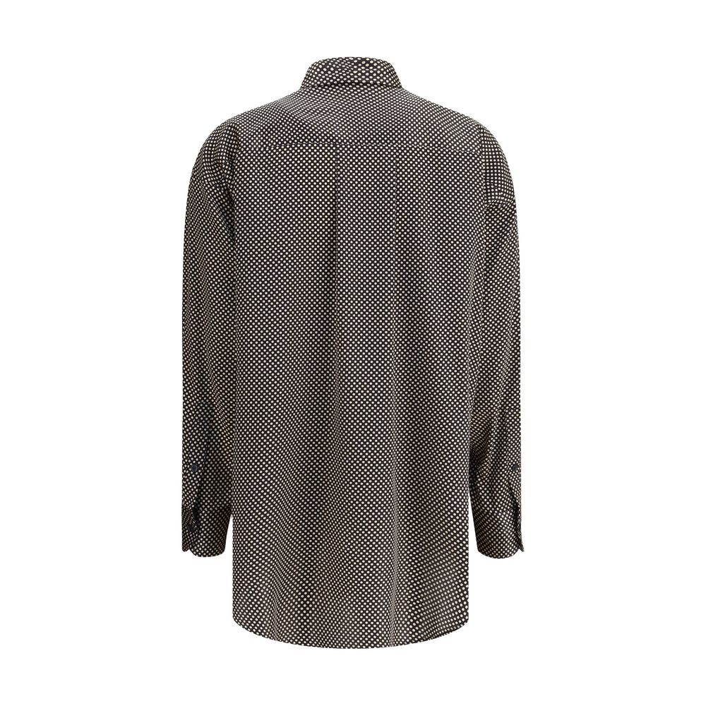 Chemise à pois en soie Tom Ford