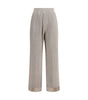 Pantalon côtelé en lurex Brunello Cucinelli