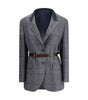 Blazer Brunello Cucinelli motif Prince de Galles