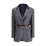 Blazer Brunello Cucinelli motif Prince de Galles