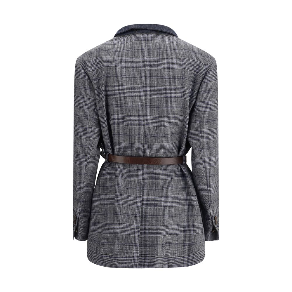 Blazer Brunello Cucinelli motif Prince de Galles