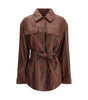 Brunello Cucinelli Saharan leather Jacket