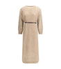 Brunello Cucinelli Perforated long Dress
