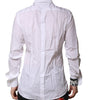 Chemise habillée en coton blanc Dolce &amp; Gabbana pour homme