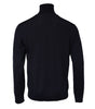 Dolce & Gabbana Blue Long Sleeve Turtleneck Pullover Sweater