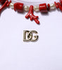Dolce & Gabbana White Embellished Cotton Crew Neck T-shirt