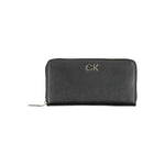 Portefeuille femme Calvin Klein en polyéthylène noir