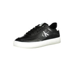 Baskets Calvin Klein en cuir noir pour femme