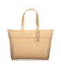 Calvin Klein Beige Polyester Women Handbag