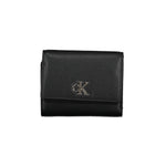 Portefeuille femme Calvin Klein en polyester noir