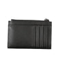 Calvin Klein Sleek Black Zip Wallet with Contrast Detailing