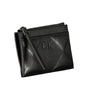 Calvin Klein Sleek Black Zip Wallet with Contrast Detailing