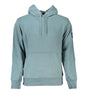 Calvin Klein Chic Green Hooded Cotton Sweatshirt