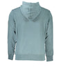 Calvin Klein Chic Green Hooded Cotton Sweatshirt