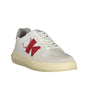 Baskets blanches élégantes à lacets Calvin Klein avec détails contrastés