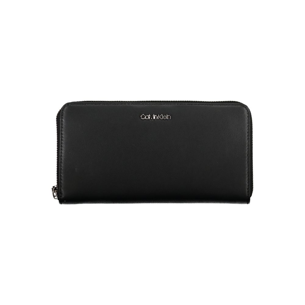 Portefeuille en polyéthylène noir Calvin Klein