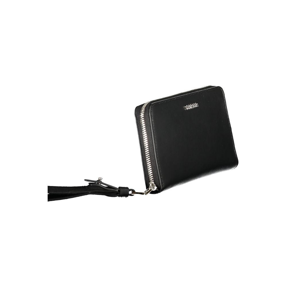 Portefeuille en polyéthylène noir Calvin Klein