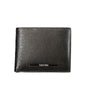 Portefeuille en cuir noir Calvin Klein