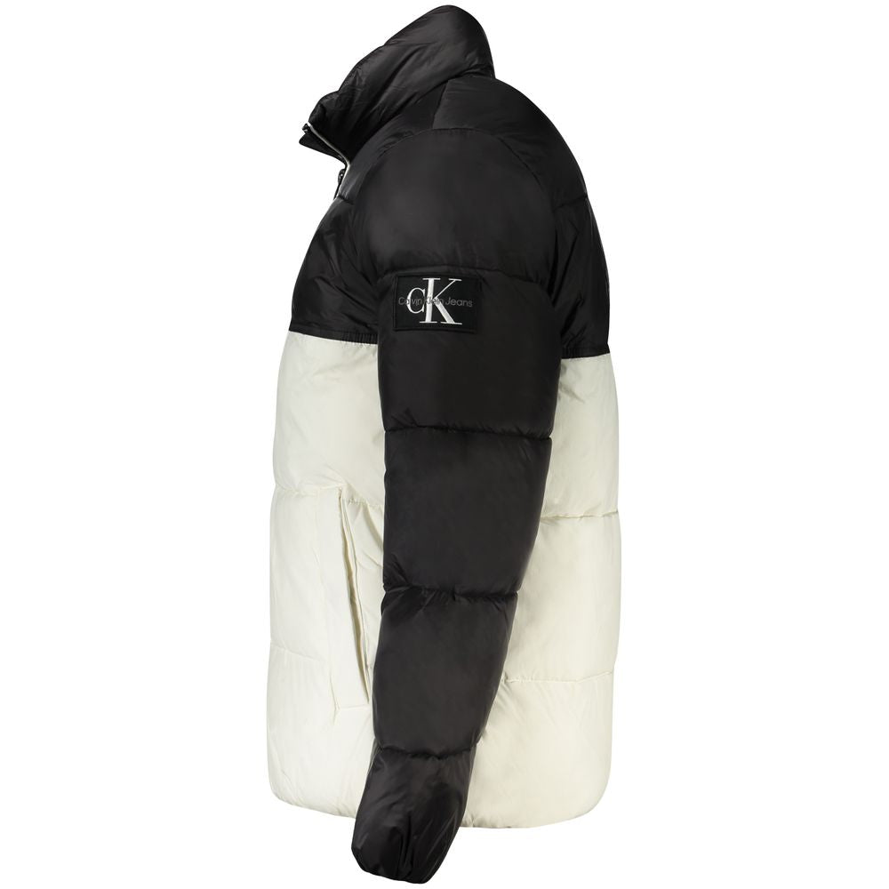 Veste homme Calvin Klein en polyester blanc