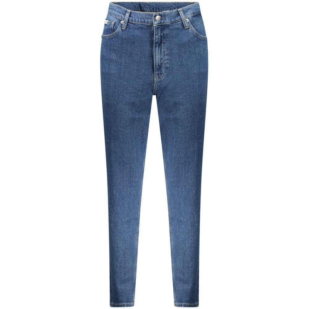 Jean et pantalon en coton bleu Calvin Klein