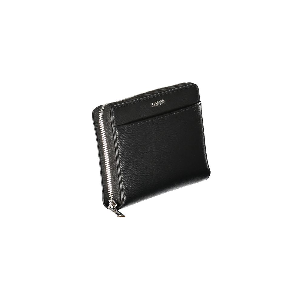 Portefeuille femme Calvin Klein en polyéthylène noir