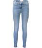 Calvin Klein Blue Cotton Women Jeans