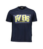 Plein Sport Blue Cotton Men T-Shirt
