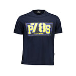 Plein Sport Blue Cotton Men T-Shirt