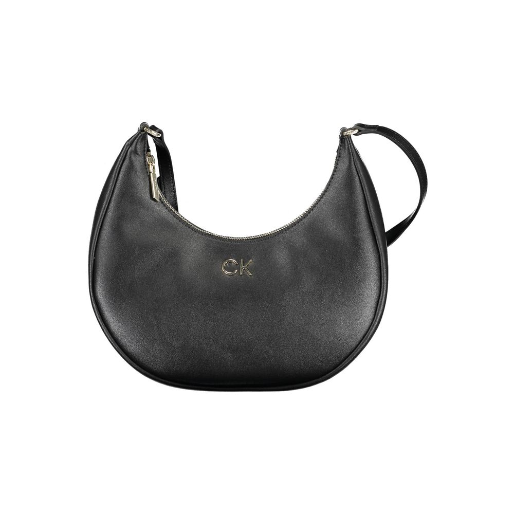 Sac à main Calvin Klein noir en polyester recyclé pour femme