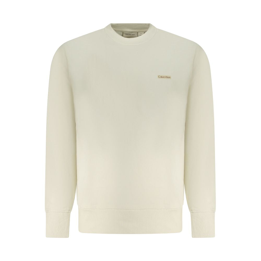Pull en coton beige Calvin Klein