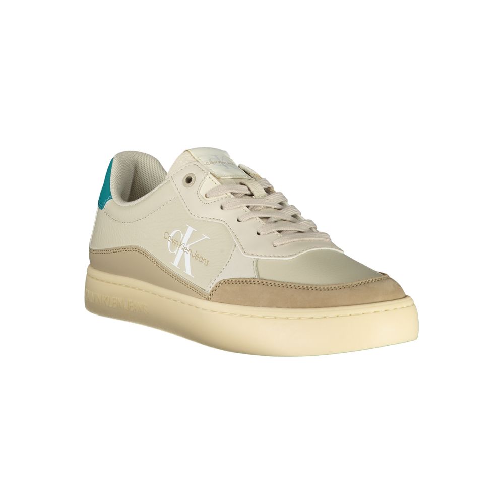 Baskets Calvin Klein en polyester beige