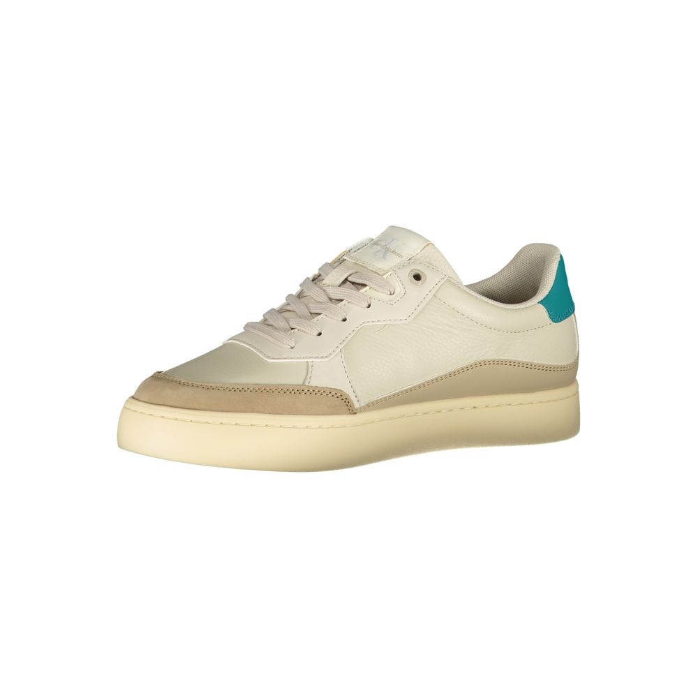 Baskets Calvin Klein en polyester beige