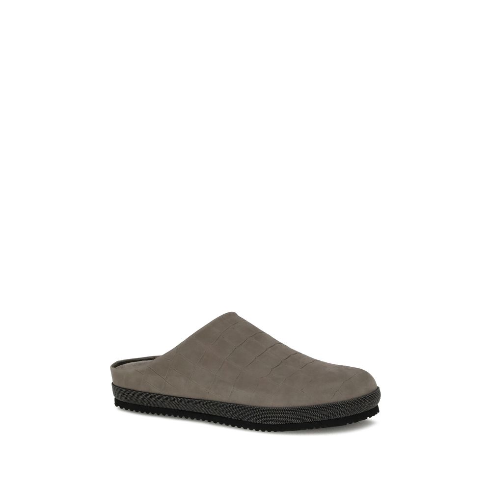 Brunello Cucinelli Leather Mules