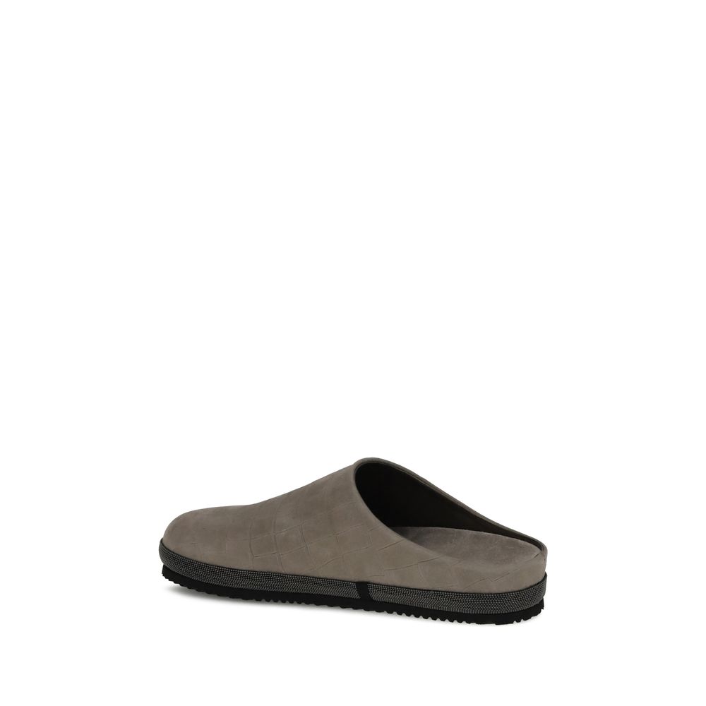 Brunello Cucinelli Leather Mules