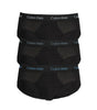 Sous-vêtements en coton noir Calvin Klein