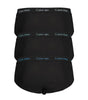Sous-vêtements en coton noir Calvin Klein