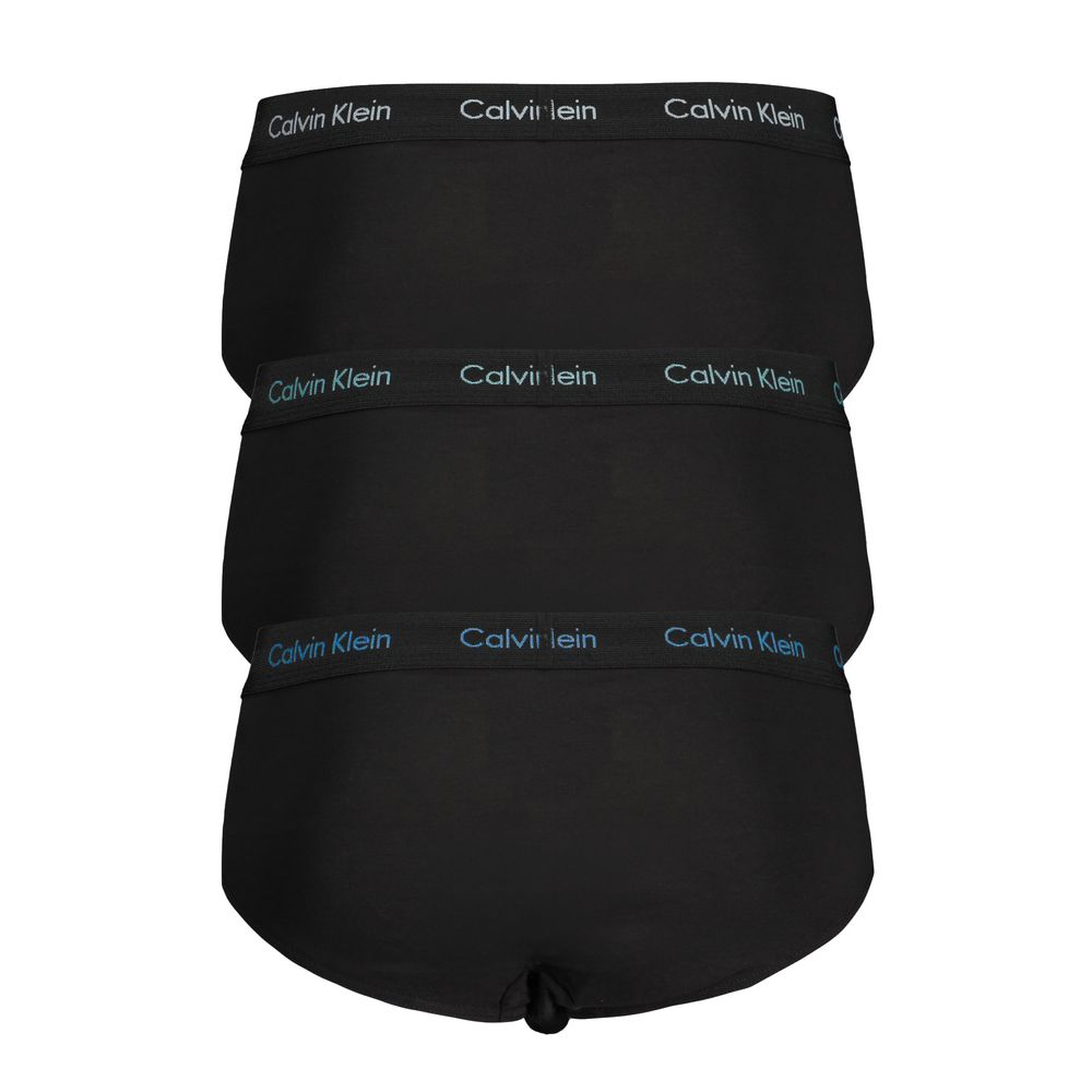 Sous-vêtements en coton noir Calvin Klein