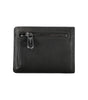 Calvin Klein Sleek Black Leather Coin Purse with Card Holder