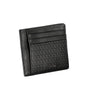 Calvin Klein Sleek Black Leather Coin Purse with Card Holder